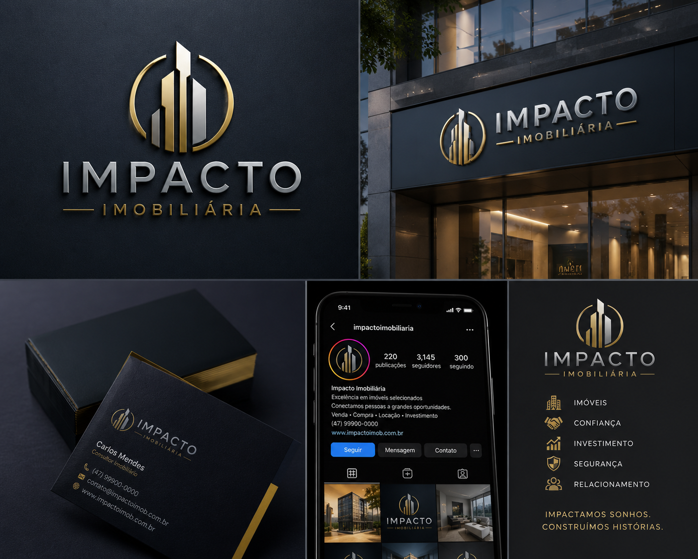 criação de logo para imobiliária exemplo 2