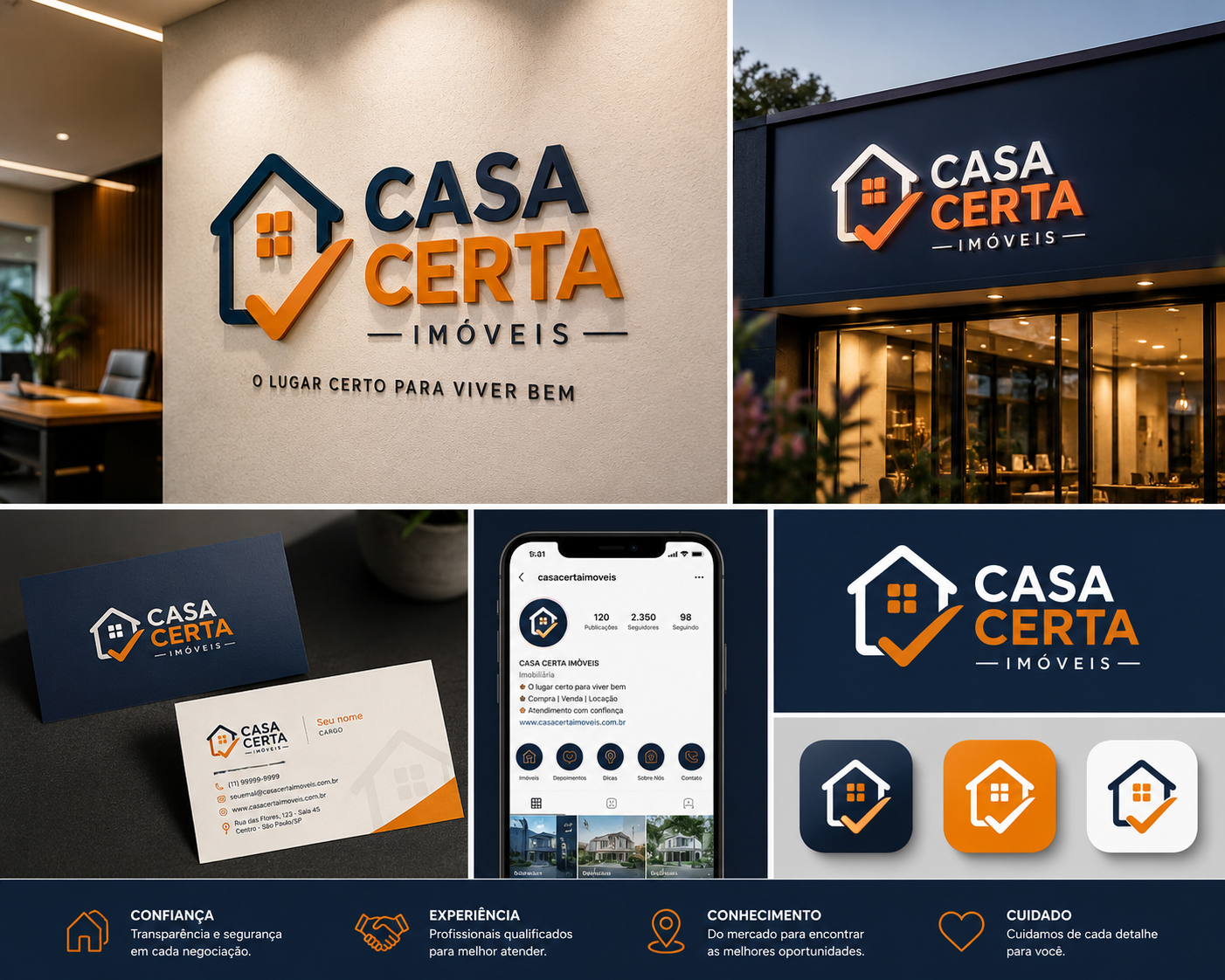criação de logo para imobiliária exemplo 3