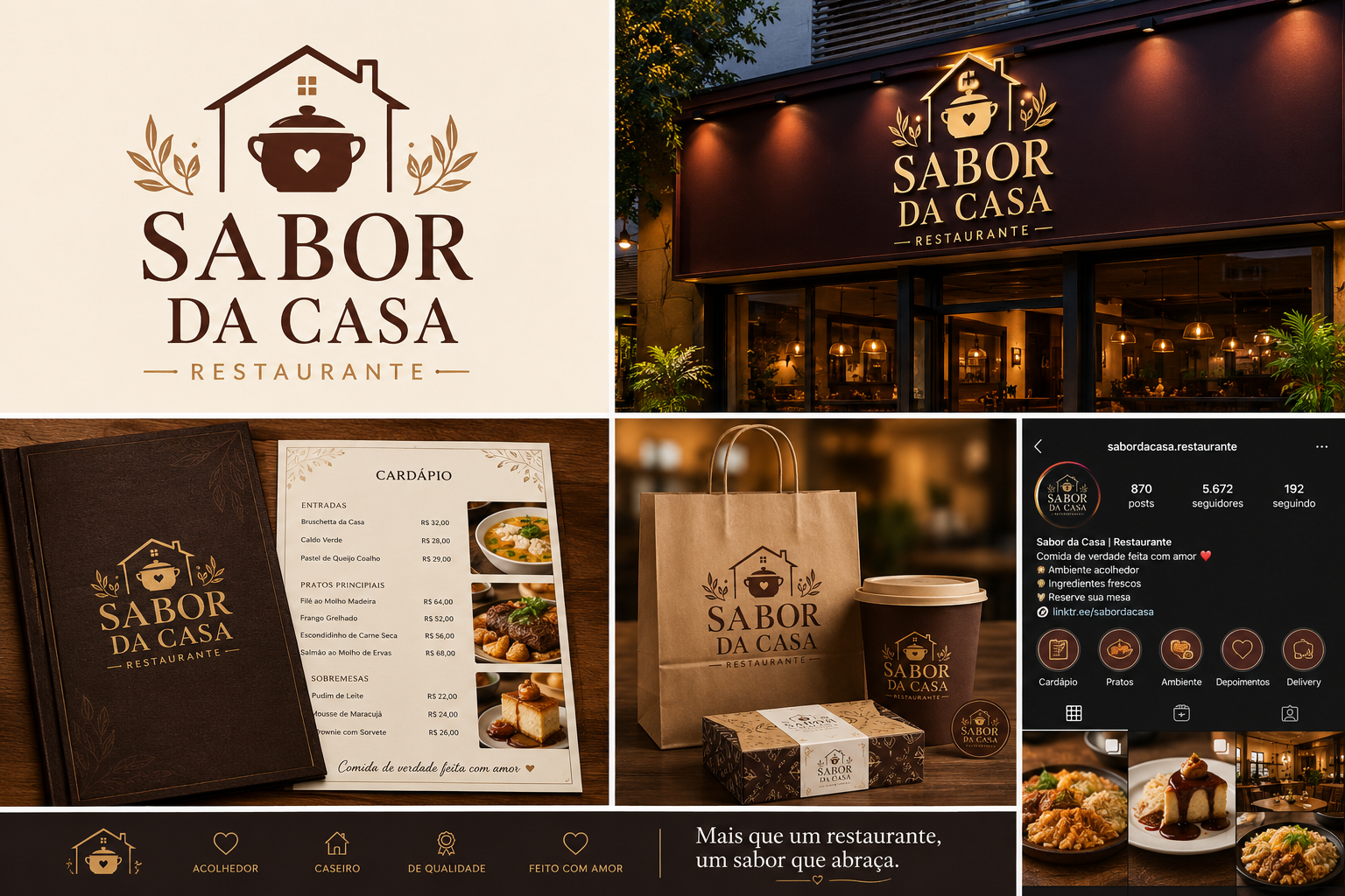criação de logo para restaurante exemplo 1