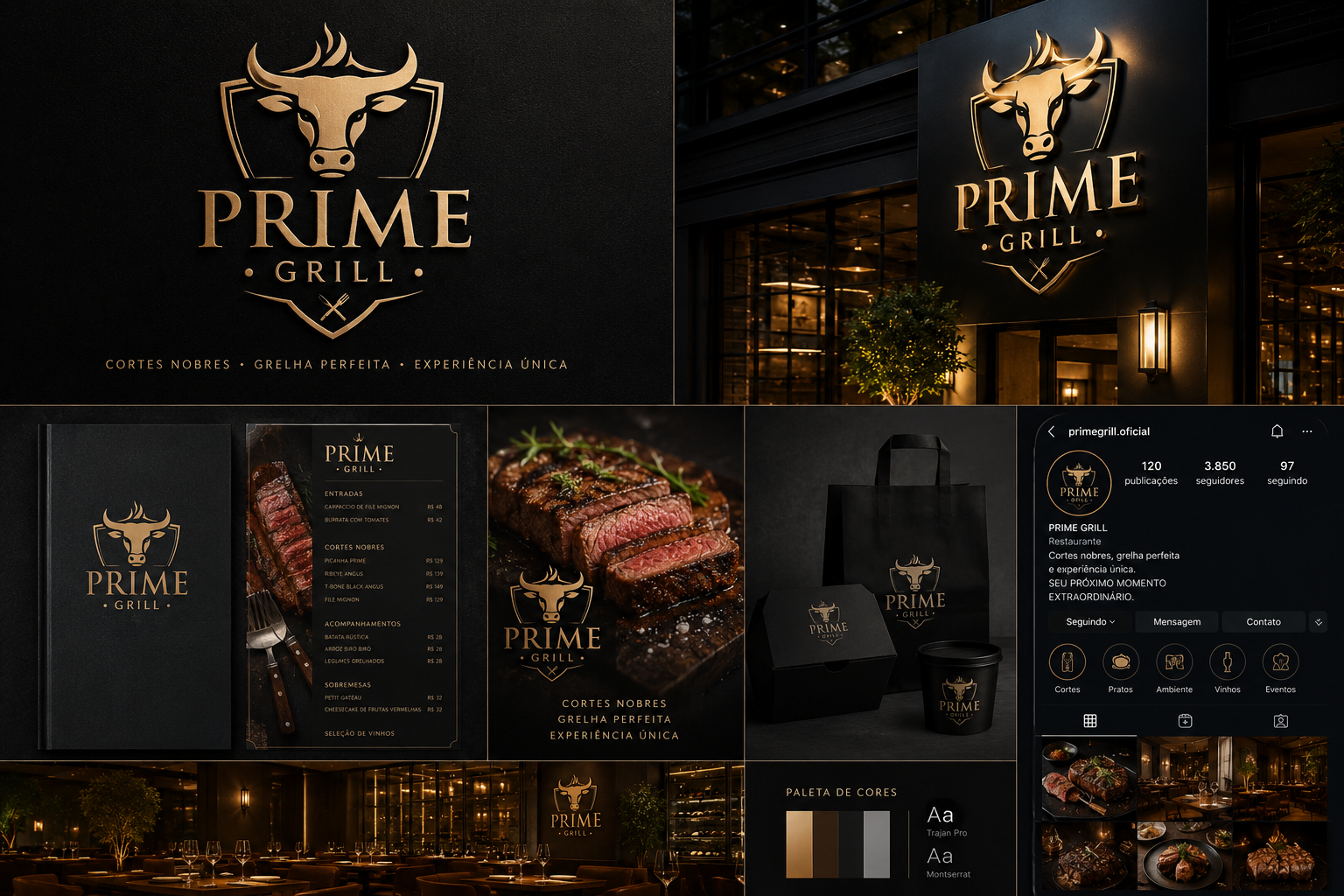 criação de logo para restaurante exemplo 2